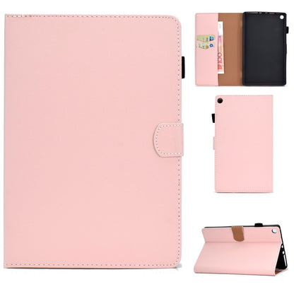 Solid Color Tablet PC Universal Magnetic Horizontal Flip Leather Case with Card Slots & Holder���...
