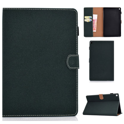 Solid Color Tablet PC Universal Magnetic Horizontal Flip Leather Case with Card Slots & Holder���...
