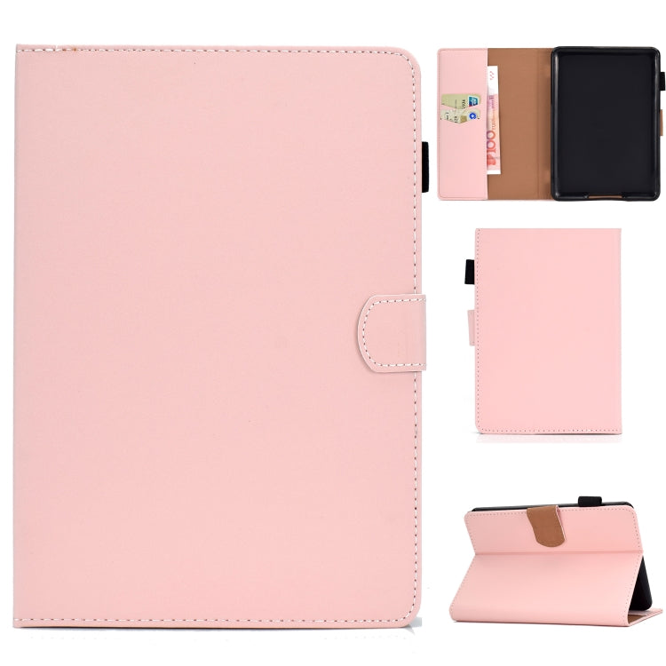 Solid Color Tablet PC Universal Magnetic Horizontal Flip Leather Case with Card Slots & Holder���...