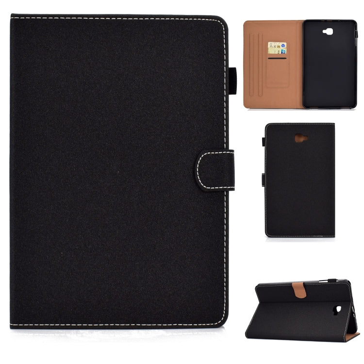 Solid Color Tablet PC Universal Magnetic Horizontal Flip Leather Case with Card Slots & Holder���...