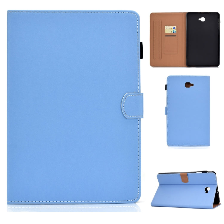 Solid Color Tablet PC Universal Magnetic Horizontal Flip Leather Case with Card Slots & Holder���...