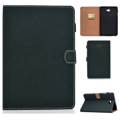 Solid Color Tablet PC Universal Magnetic Horizontal Flip Leather Case with Card Slots & Holder���...