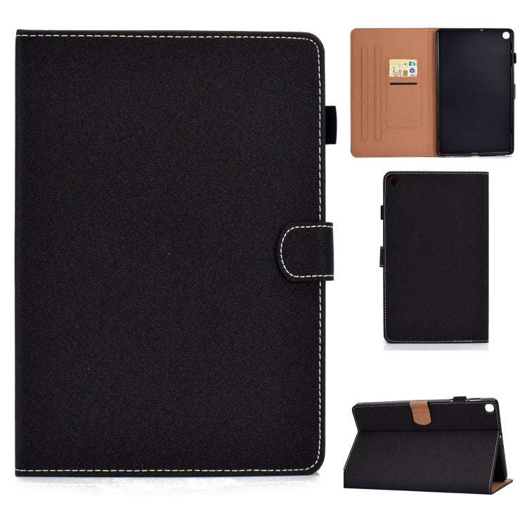 Solid Color Tablet PC Universal Magnetic Horizontal Flip Leather Case with Card Slots & Holder���...