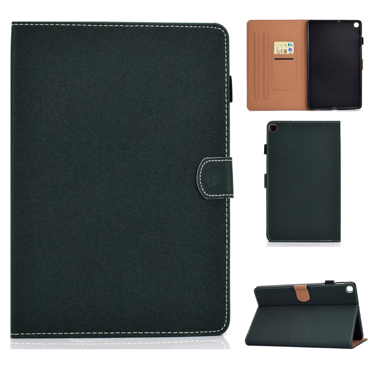Solid Color Tablet PC Universal Magnetic Horizontal Flip Leather Case with Card Slots & Holder���...