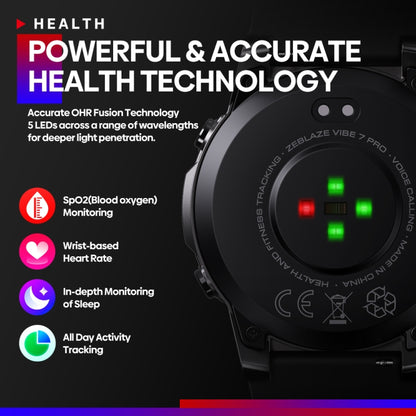 Zeblaze Vibe 7 Pro 1.43 inch Round Screen HD Smart Watch Support Voice Call / Health Monitoring��...