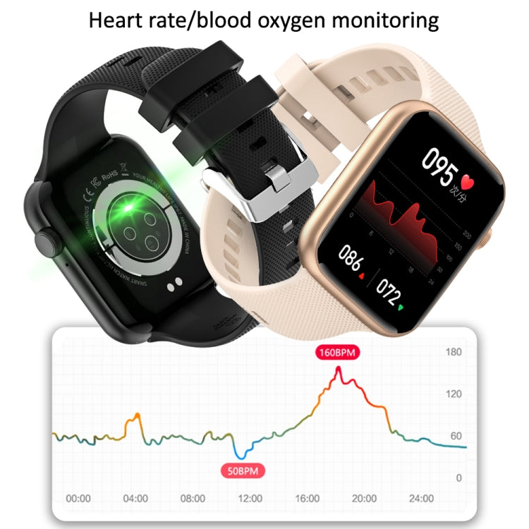 1.85 inch Silicone Band IP67 Waterproof Smart Watch
