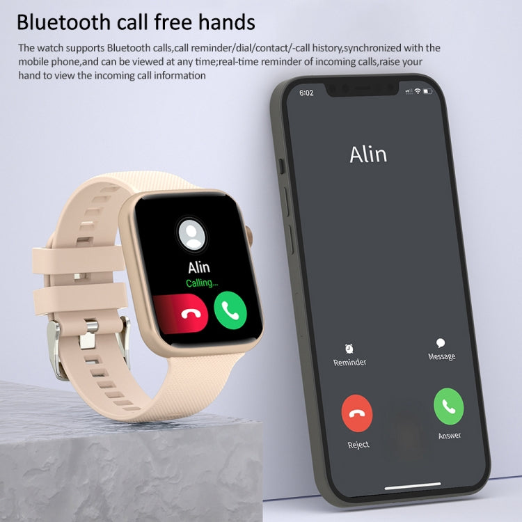 1.85 inch Silicone Band IP67 Waterproof Smart Watch