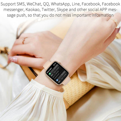 1.85 inch Silicone Band IP67 Waterproof Smart Watch