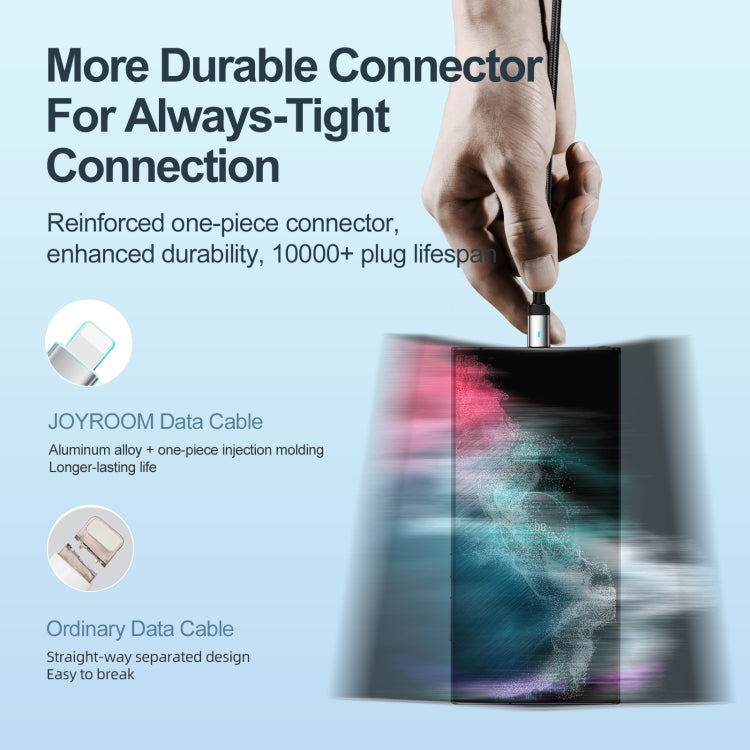 JOYROOM S-UC027A10 Extraordinary Series 3A USB-A to USB-C / Type-C Fast Charging Data Cable������...
