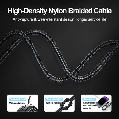 JOYROOM S-UC027A10 Extraordinary Series 3A USB-A to USB-C / Type-C Fast Charging Data Cable������...