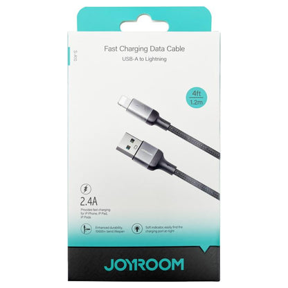 JOYROOM S-UL012A10 Extraordinary Series 2.4A USB-A to 8 Pin Fast Charging Data Cable�������������...