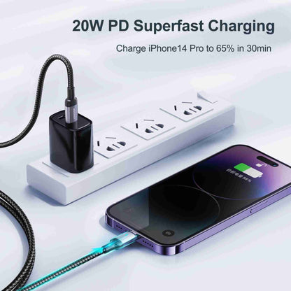 JOYROOM S-CL020A10 Extraordinary Series 30W USB-C / Type-C to 8 Pin Fast Charging Data Cable�����...