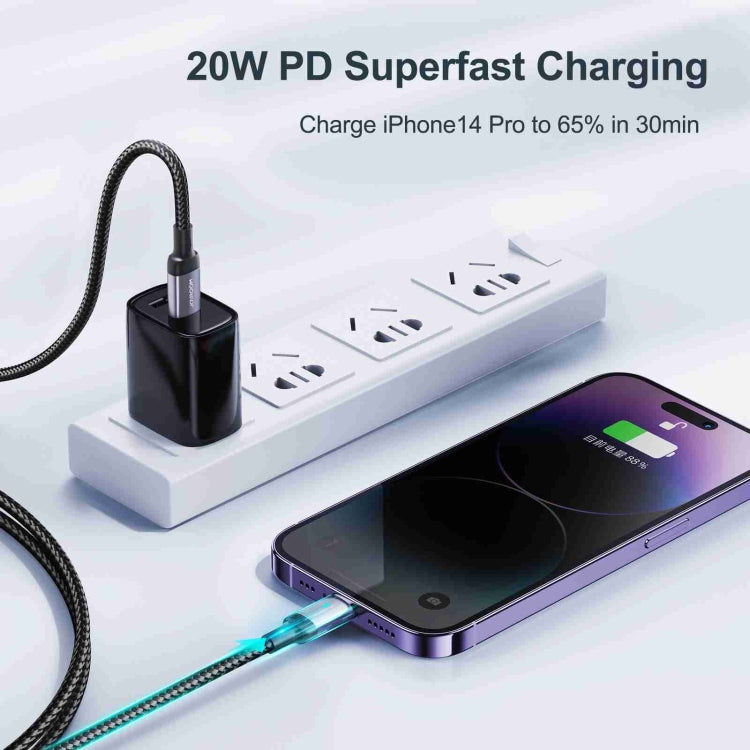 JOYROOM S-CL020A10 Extraordinary Series 30W USB-C / Type-C to 8 Pin Fast Charging Data Cable�����...