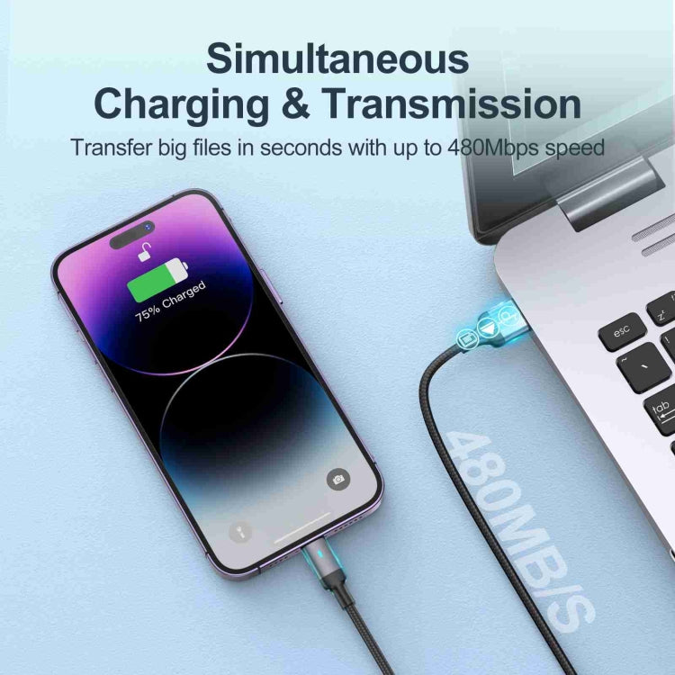 JOYROOM S-CL020A10 Extraordinary Series 30W USB-C / Type-C to 8 Pin Fast Charging Data Cable�����...