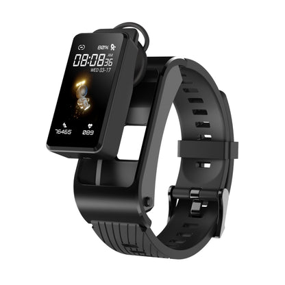H21 1.14 inch Silicon Band Detachable Smart Watch Support Temperature Measurement / Bluetooth Cal...