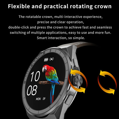 BM01 1.45 inch Silicone Band IP68 Waterproof Smart Watch Support Bluetooth Call / NFC������������...