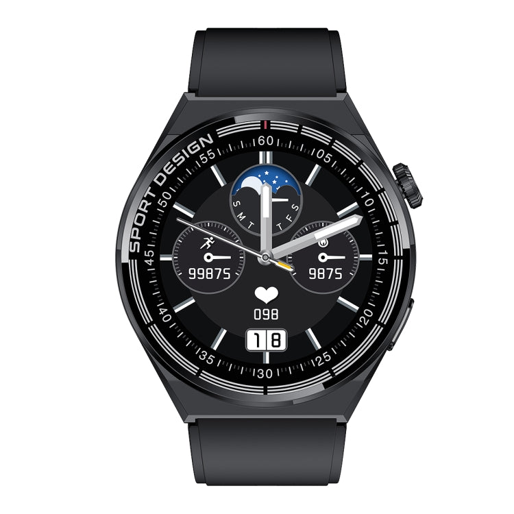 HDT 3 Max 1.6 inch Silicone Band IP67 Waterproof Smart Watch Support Bluetooth Call / NFC��������...