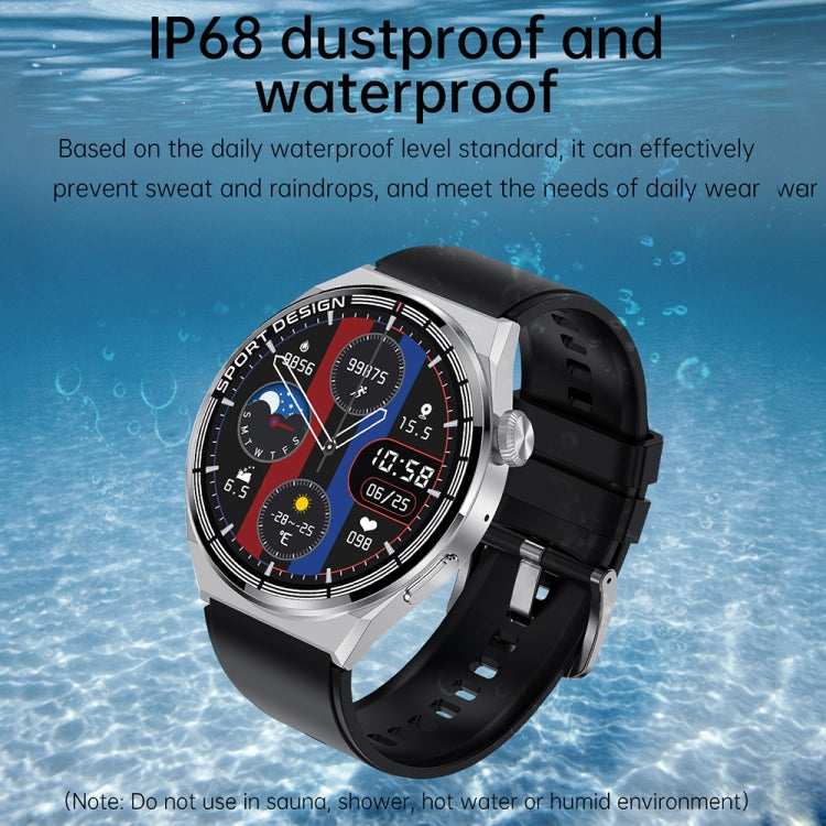 HDT 3 Max 1.6 inch Silicone Band IP67 Waterproof Smart Watch Support Bluetooth Call / NFC��������...