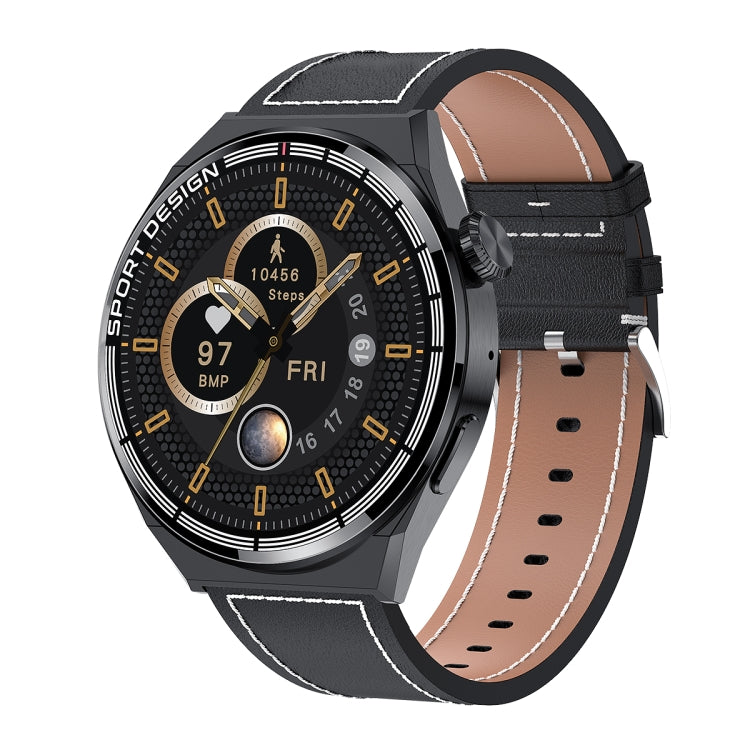 HDT 3 Max 1.6 inch Leather Band IP67 Waterproof Smart Watch Support Bluetooth Call / NFC���������...
