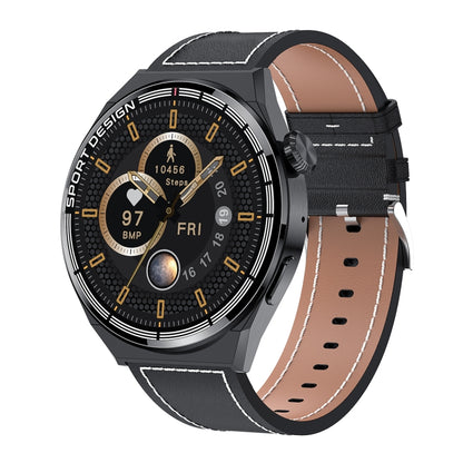 HDT 3 Max 1.6 inch Leather Band IP67 Waterproof Smart Watch Support Bluetooth Call / NFC���������...