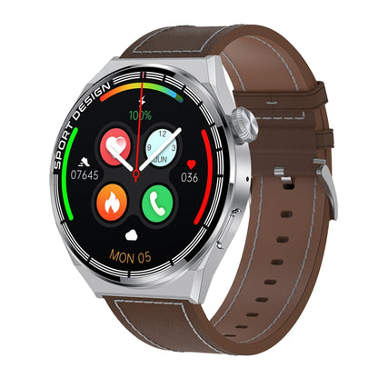 HDT 3 Max 1.6 inch Leather Band IP67 Waterproof Smart Watch Support Bluetooth Call / NFC���������...