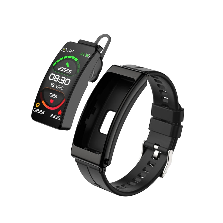 K13 1.14 inch Silicone Band Earphone Detachable Smart Watch Support Bluetooth Call���������������...