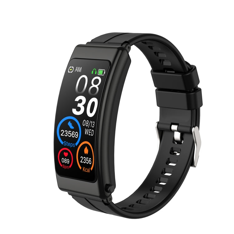 K13 1.14 inch Silicone Band Earphone Detachable Smart Watch Support Bluetooth Call���������������...