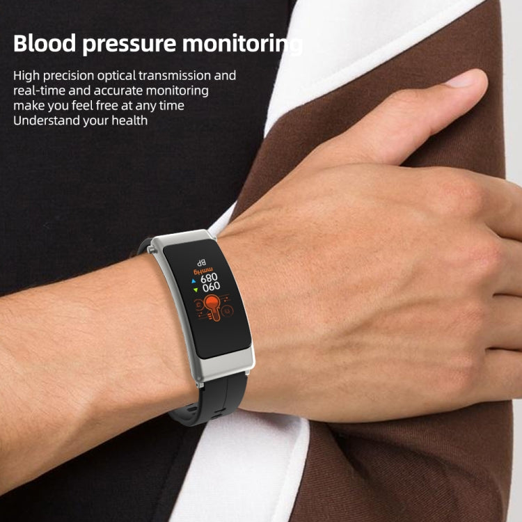 K50+ 0.96 inch Leather Band Earphone Detachable Life Waterproof Smart Watch Support Bluetooth Cal...