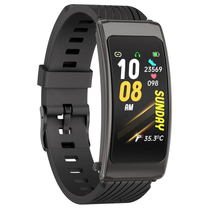 K20 1.14 inch Silicone Band Earphone Detachable Life Waterproof Smart Watch Support Bluetooth Cal...