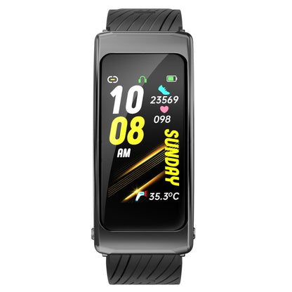 K20 1.14 inch Silicone Band Earphone Detachable Life Waterproof Smart Watch Support Bluetooth Cal...