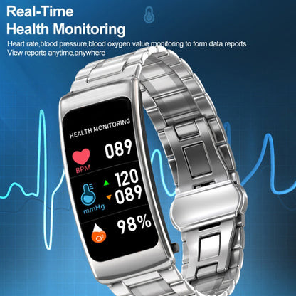 K20 1.14 inch Silicone Band Earphone Detachable Life Waterproof Smart Watch Support Bluetooth Cal...