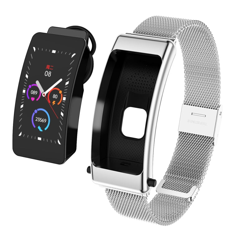 K50 1.08 inch Steel Band Earphone Detachable IP67 Waterproof Smart Watch Support Bluetooth Call��...