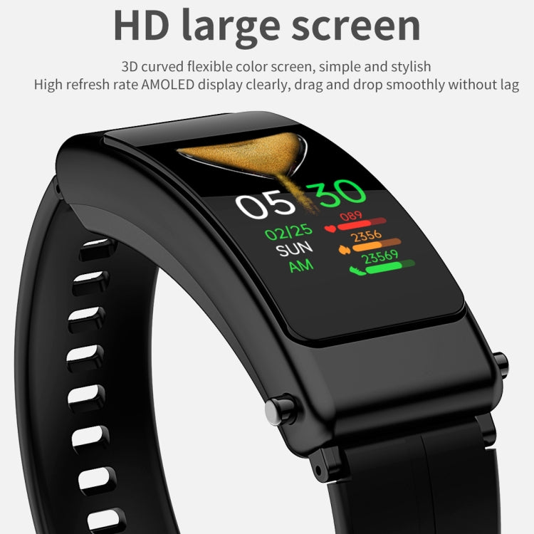 K50 1.08 inch Steel Band Earphone Detachable IP67 Waterproof Smart Watch Support Bluetooth Call��...