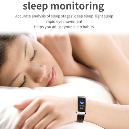K50 1.08 inch Silicone Band Earphone Detachable IP67 Waterproof Smart Watch Support Bluetooth Cal...