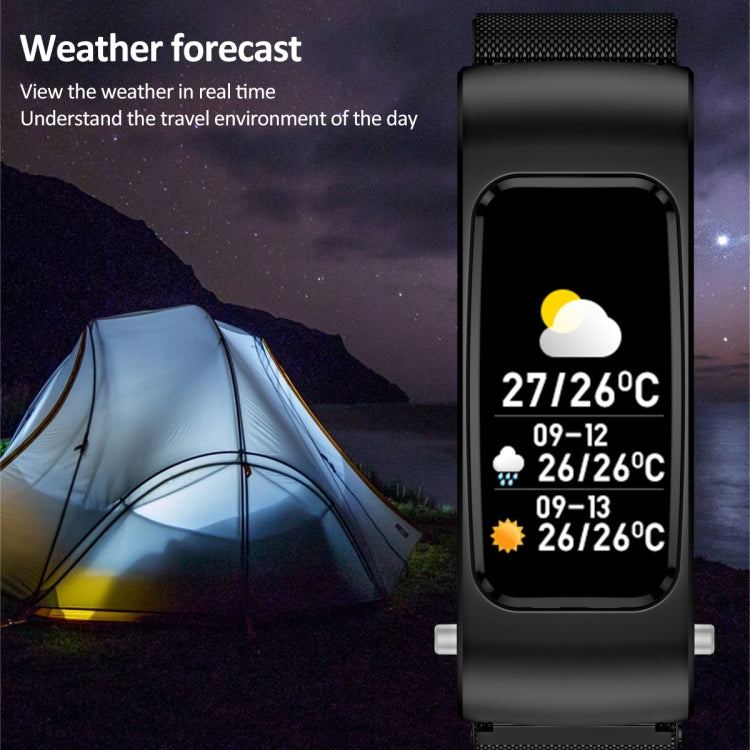 K60 1.08 inch Steel Band Earphone Detachable Life Waterproof Smart Watch Support Bluetooth Call��...