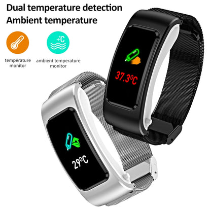 K60 1.08 inch Steel Band Earphone Detachable Life Waterproof Smart Watch Support Bluetooth Call��...