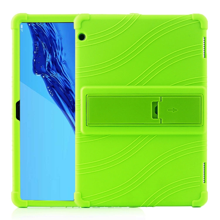 Tablet PC Silicone Protective Case with Invisible Bracket, For Huawei MediaPad T5����������������...