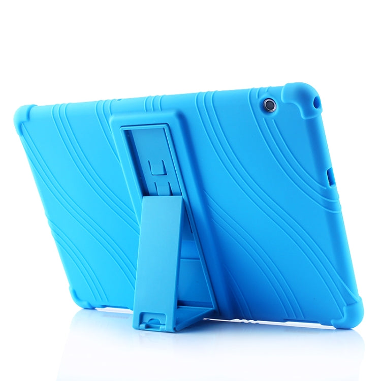 Tablet PC Silicone Protective Case with Invisible Bracket, For Huawei MediaPad T5����������������...