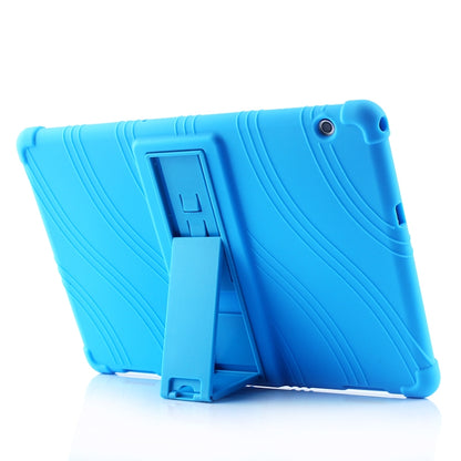 Tablet PC Silicone Protective Case with Invisible Bracket, For Huawei MediaPad T5����������������...