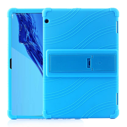 Tablet PC Silicone Protective Case with Invisible Bracket, For Huawei MediaPad T5����������������...