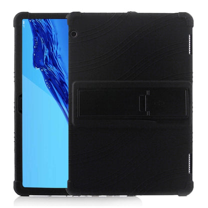 Tablet PC Silicone Protective Case with Invisible Bracket, For Huawei MediaPad T5����������������...