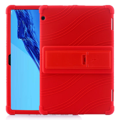 Tablet PC Silicone Protective Case with Invisible Bracket, For Huawei MediaPad T5����������������...