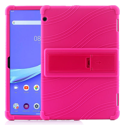 Tablet PC Silicone Protective Case with Invisible Bracket, For Huawei MediaPad T5����������������...