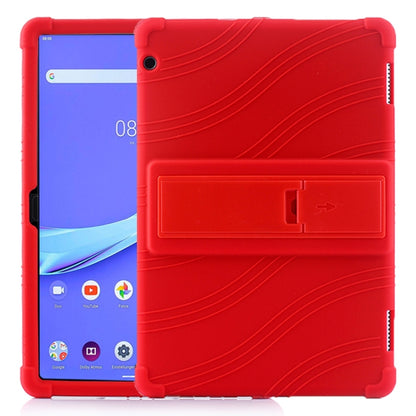 Tablet PC Silicone Protective Case with Invisible Bracket, For Huawei MediaPad T5����������������...