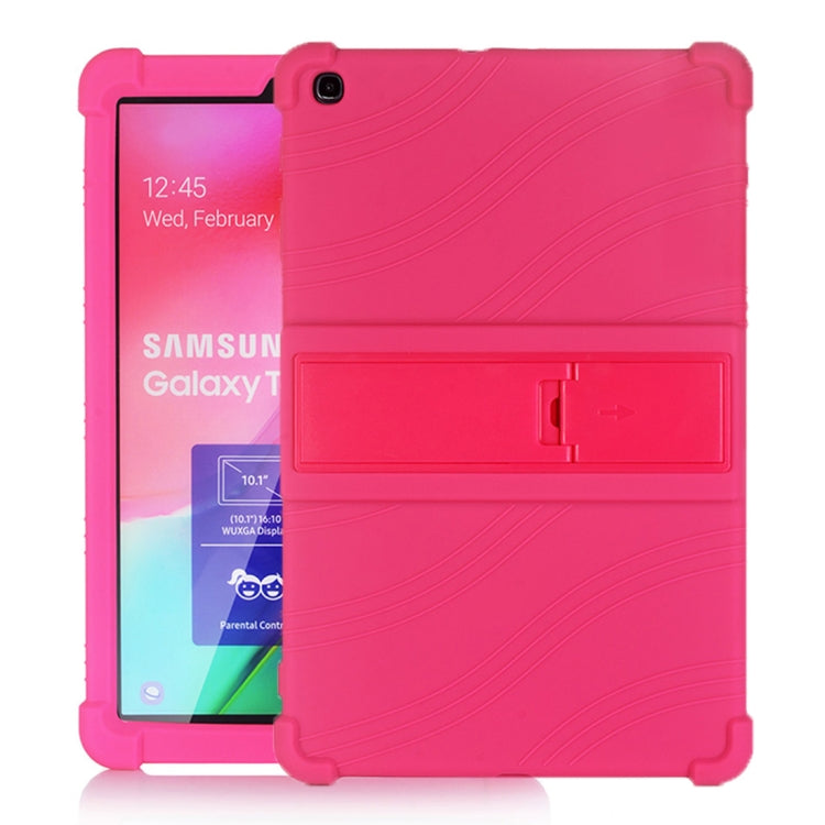 Tablet PC Silicone Protective Case with Invisible Bracket, For Huawei MediaPad T5����������������...