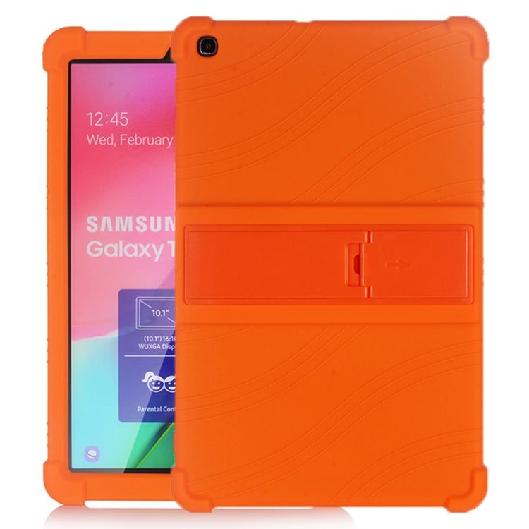 Tablet PC Silicone Protective Case with Invisible Bracket, For Huawei MediaPad T5����������������...