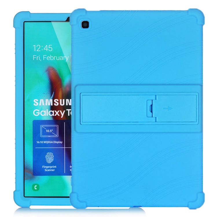 Tablet PC Silicone Protective Case with Invisible Bracket, For Huawei MediaPad T5����������������...