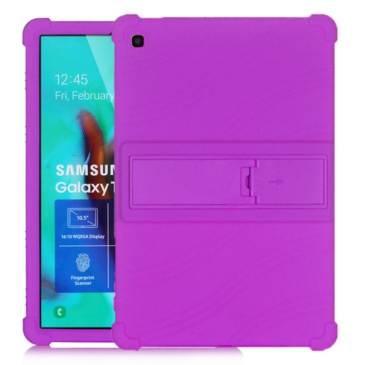 Tablet PC Silicone Protective Case with Invisible Bracket, For Huawei MediaPad T5����������������...