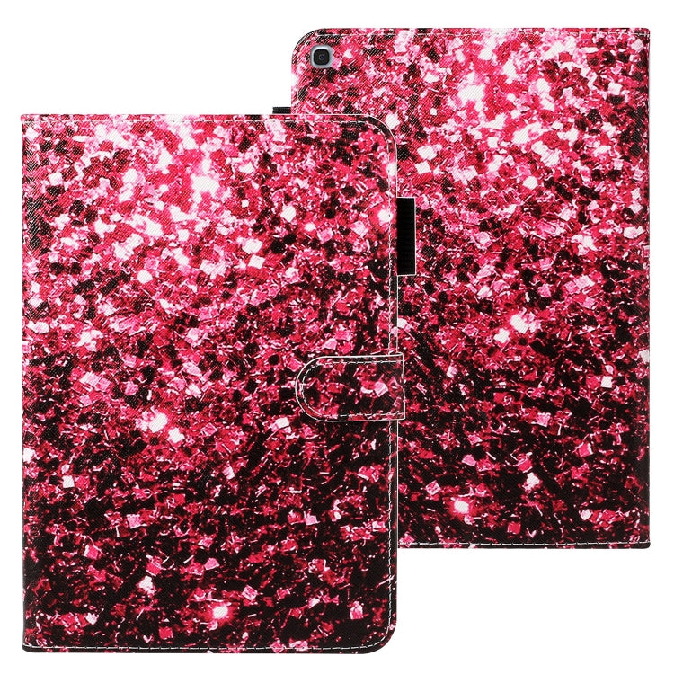 Cross Texture Painted Horizontal  Leather Case with Sleep / Wake-up Function & Card Slot & Holder...