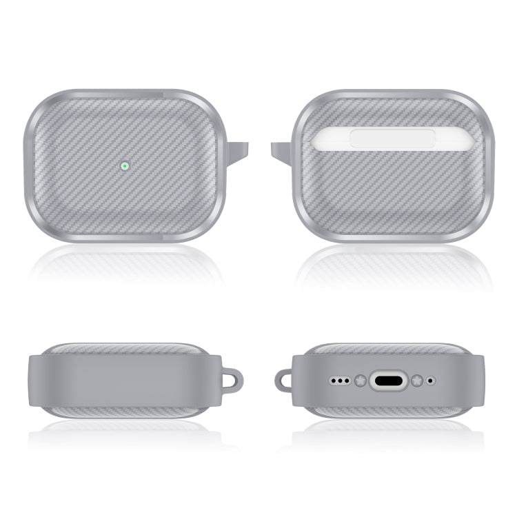 Photo Frame Carbon Fiber Series Earphone Case, For AirPods Pro 2, For AirPods Pro, For AirPods 3�...